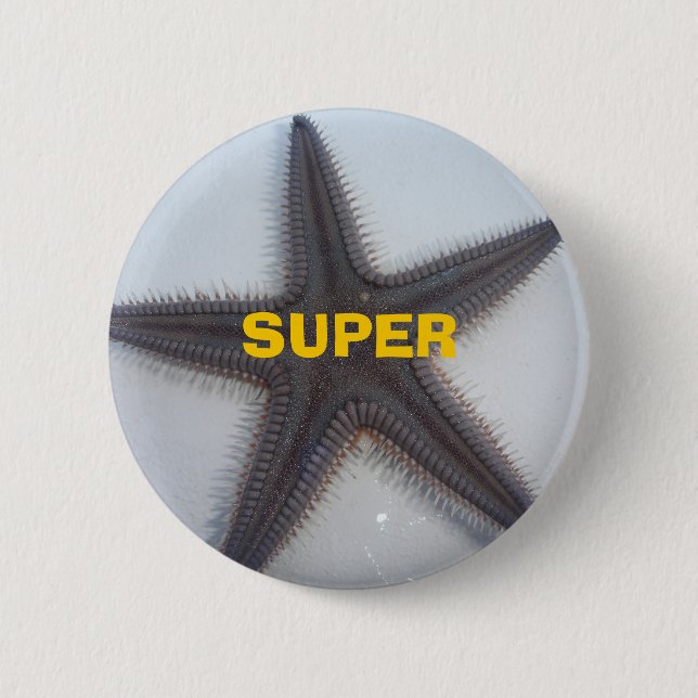 Badge Rond 5 Cm Superstar (Devant)