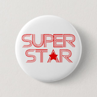 BADGE ROND 5 CM SUPERSTAR