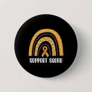 Badge Rond 5 Cm Support Escadron Orange Rainbow Ribbon RSD CRPS Aw