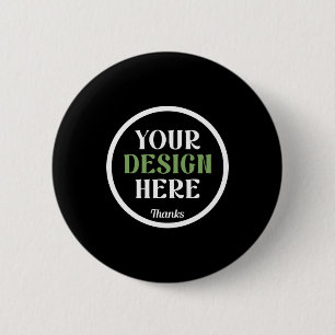 Badge Rond 5 Cm sur mesure, unique, élégant et minimaliste