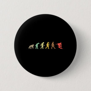 Badge Rond 5 Cm Surf Vintage Évolution Rétro Surfeur Surf