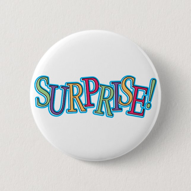 Badge Rond 5 Cm Surprise ! (Devant)