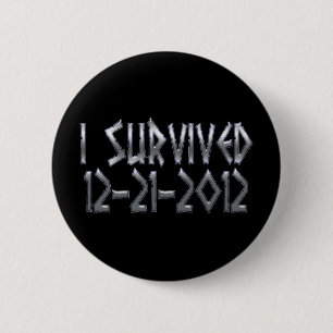 Badge Rond 5 Cm Survécu 2012