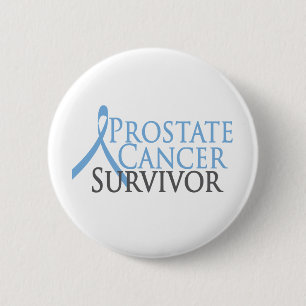 Badge Rond 5 Cm Survivant de cancer de la prostate