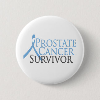 Badge Rond 5 Cm Survivant de cancer de la prostate