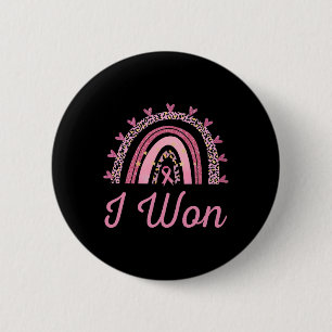 Badge Rond 5 Cm Survivant de la sensibilisation au cancer du sein