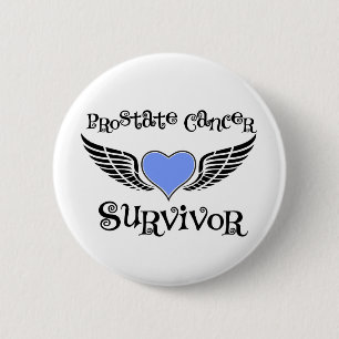 Badge Rond 5 Cm Survivant du cancer de la prostate