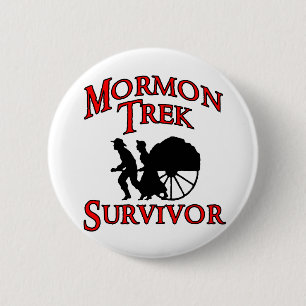 Badge Rond 5 Cm survivant mormon de voyage