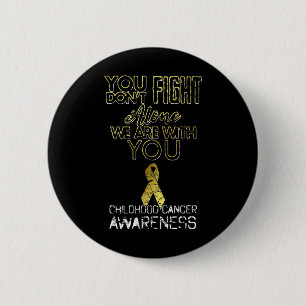 Badge Rond 5 Cm Survivante Cancer de l'enfance Décernée au cancer