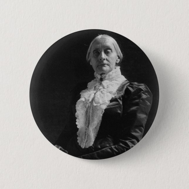 Badge Rond 5 Cm Susan B. Anthony (Devant)