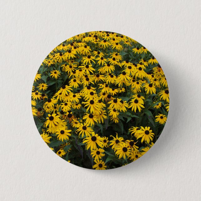 Badge Rond 5 Cm Susans Noir-Eyed (Devant)