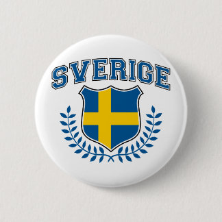 Badge Rond 5 Cm Sverige