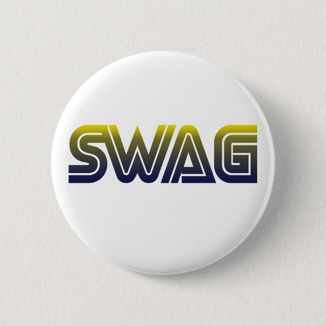 Badge Rond 5 Cm Swag (Devant)