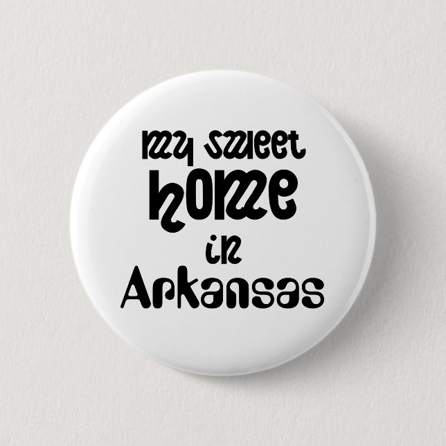 Badge Rond 5 Cm Sweet home (Devant)