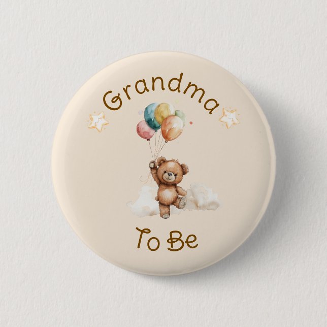Badge Rond 5 Cm Sweet Little One sur le chemin Baby shower neutre (Devant)