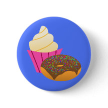 Sweets minimalistes - Cupcake et caricature de bei