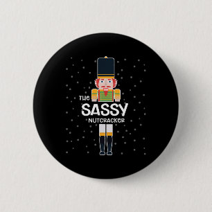 Badge Rond 5 Cm Sy Nutcracker Famille Correspondant Funny Gift Pyj