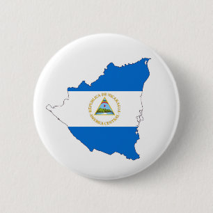 Badge Rond 5 Cm symbole de forme de carte de drapeau de pays du