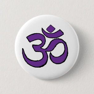 Badge Rond 5 Cm Symbole de l'OM
