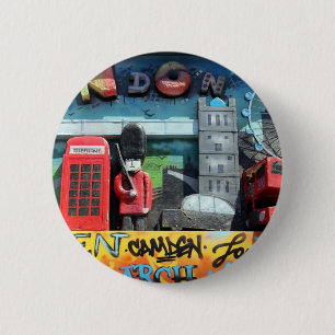 Badge Rond 5 Cm Symbole de Londres
