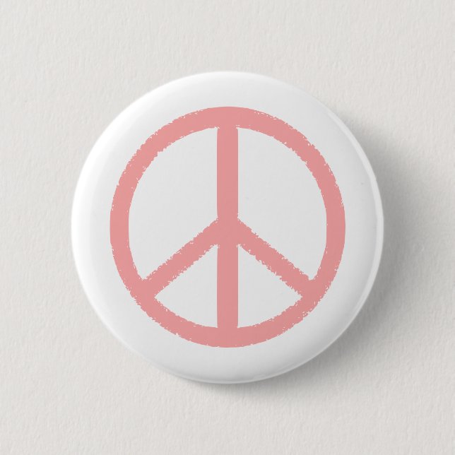 Badge Rond 5 Cm symbole de paix (Devant)