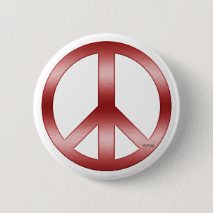 Badge Rond 5 Cm Symbole de paix