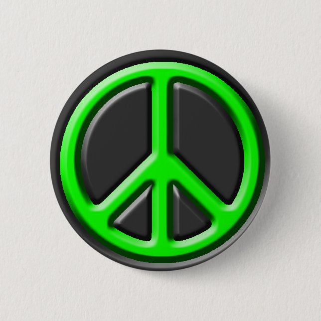 Badge Rond 5 Cm SYMBOLE DE PAIX Classique (Devant)