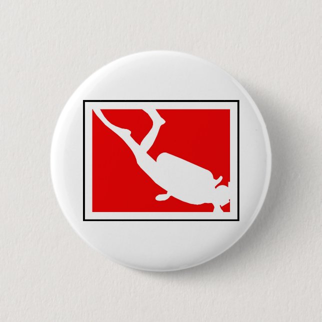 Badge Rond 5 Cm Symbole de piqué (Devant)