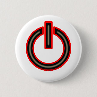 Badge Rond 5 Cm Symbole de puissance