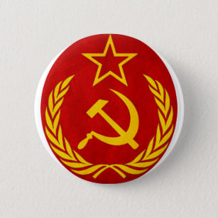 Badge Rond 5 Cm symbole de Russe de communisme