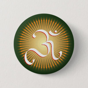 Badge Rond 5 Cm Symbole d'OM