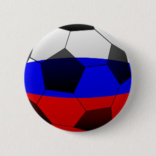 BADGE ROND 5 CM SYMBOLE DU TRICOLOR BALL FOOTBALL 2018