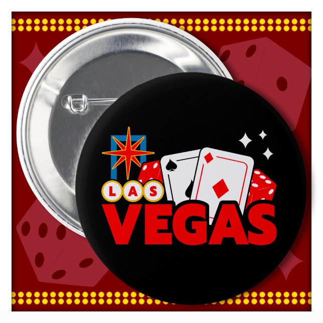 Badge Rond 5 Cm SYMBOLE Fabulous Las Vegas Las Vegas (Créateur téléchargé)