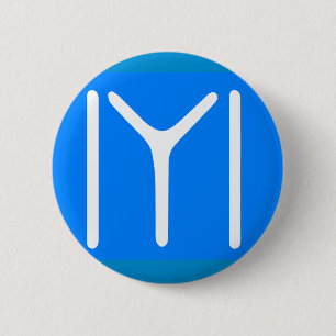 Badge Rond 5 Cm Symbole Kayi 2