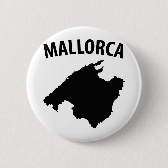 Badge Rond 5 Cm symbole majorquin (Devant)