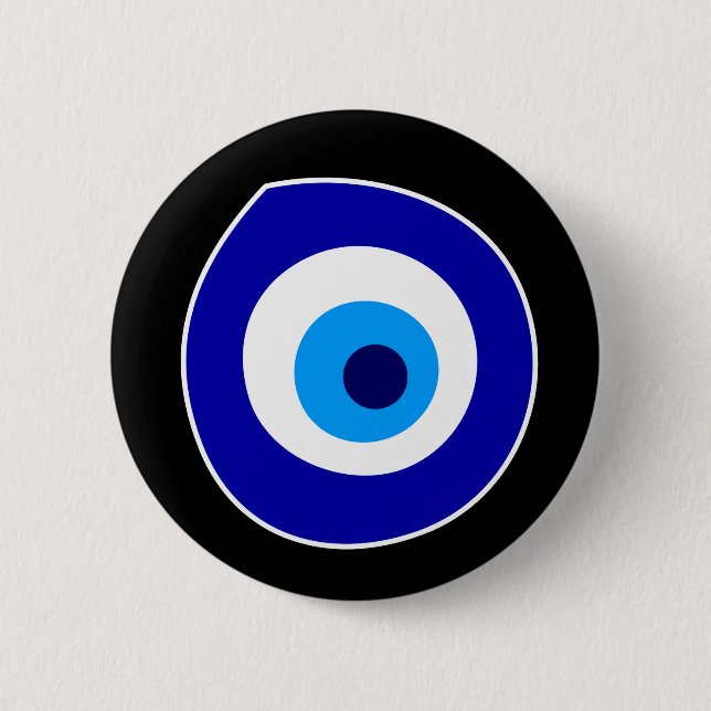 Badge Rond 5 Cm Symbole oeil malin (Devant)