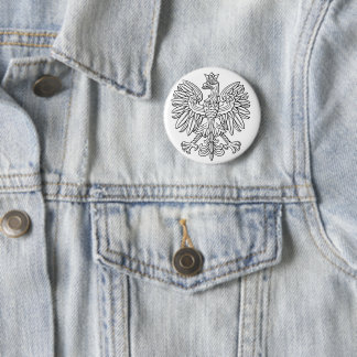 Badge Rond 5 Cm symbole polonais