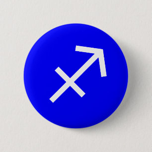Badge Rond 5 Cm Symbole sagittaire