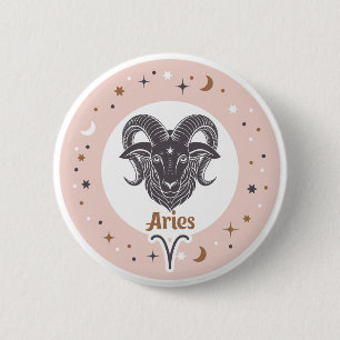 Badge Rond 5 Cm SYMBOLE Zodiaque