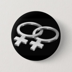 Badge Rond 5 Cm Symboles lesbiens