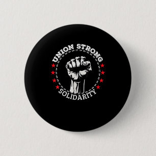 Badge Rond 5 Cm Syndicat Solide Solidarité Pro Travailleurs Syndic