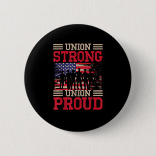 Badge Rond 5 Cm Syndicat syndical Syndicat syndical fort Syndicat 