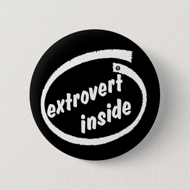 Badge Rond 5 Cm syndrome d'autisme aspergers connaissance intellig (Devant)