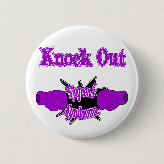 Badge Rond 5 Cm Syndrome de Sjogren