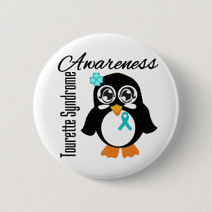 Badge Rond 5 Cm Syndrome de Tourette