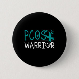 Badge Rond 5 Cm Syndrome des ovaires polykystiques Sensibilisation