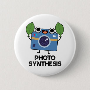 Badge Rond 5 Cm Synthèse De Photo Drôle Caméra Pun
