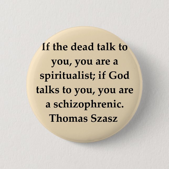 Badge Rond 5 Cm szasz de Thomas (Devant)