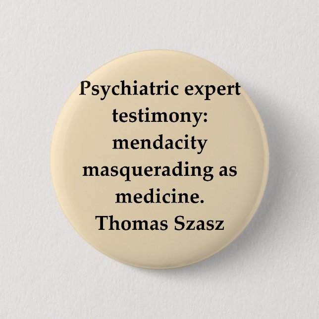 Badge Rond 5 Cm szasz de Thomas (Devant)
