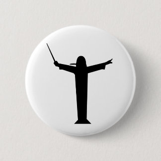 Badge Rond 5 Cm T pour le bouton du "Texas"